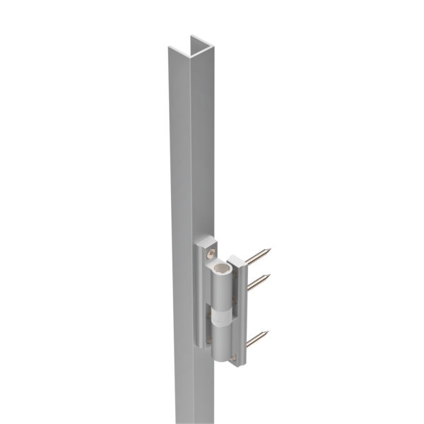 A hinge channel for a cubicle