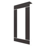 An IPS frame in anthracite grey