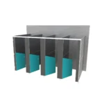 Run of Four Children's Cubicle Set